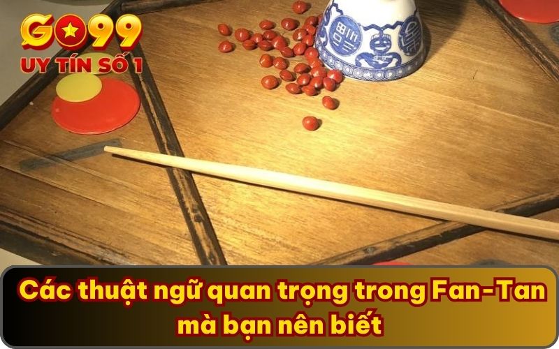  Các thuật ngữ quan trọng trong Fan-Tan mà bạn nên biết